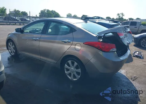 2013 Hyundai Elantra Limited from USA, damaged, VIN 5NPDH4AE5DH173601